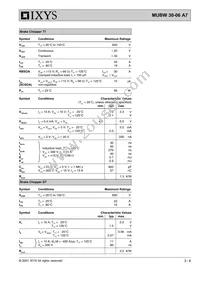 MUBW30-06A7 Datasheet Page 3