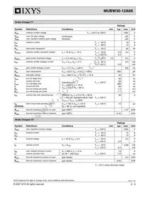 MUBW30-12A6 Datasheet Page 3