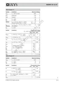 MUBW35-12A7 Datasheet Page 3