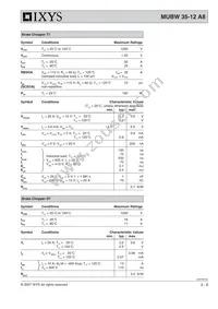 MUBW35-12A8 Datasheet Page 3