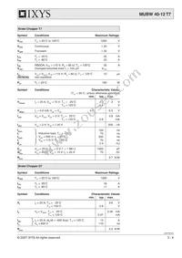 MUBW40-12T7 Datasheet Page 3