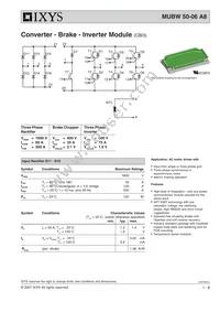 MUBW50-06A8 Datasheet Cover