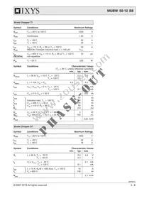 MUBW50-12E8 Datasheet Page 3