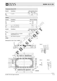 MUBW50-12E8 Datasheet Page 4