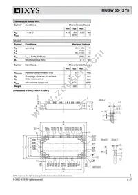 MUBW50-12T8 Datasheet Page 4