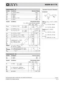 MUBW50-17T8 Datasheet Page 2