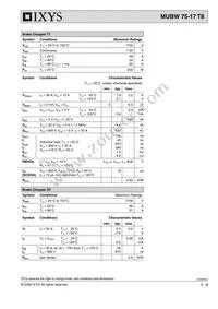 MUBW75-17T8 Datasheet Page 3
