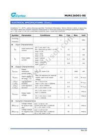 MUN12AD01-SG Datasheet Page 4