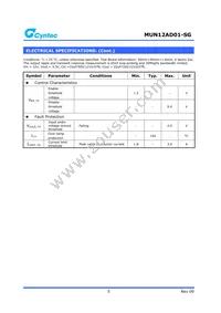 MUN12AD01-SG Datasheet Page 5