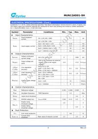 MUN12AD01-SH Datasheet Page 5