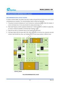 MUN12AD01-SH Datasheet Page 11