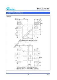 MUN12AD01-SH Datasheet Page 16