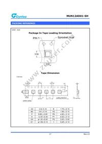 MUN12AD01-SH Datasheet Page 17