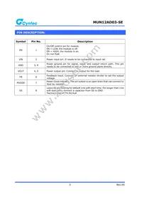 MUN12AD03-SE Datasheet Page 3