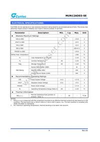 MUN12AD03-SE Datasheet Page 4