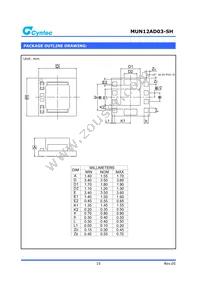 MUN12AD03-SH Datasheet Page 15