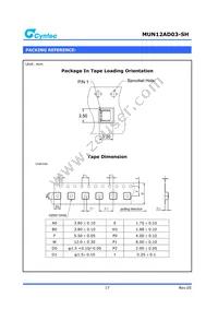 MUN12AD03-SH Datasheet Page 17