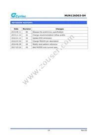 MUN12AD03-SH Datasheet Page 19