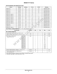 MUN2134T1 Datasheet Page 2
