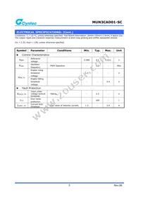 MUN3CAD01-SC Datasheet Page 5