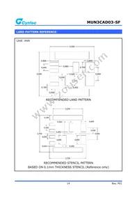 MUN3CAD03-SF Datasheet Page 14