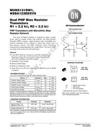 MUN5131DW1T1G Datasheet Cover