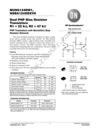 MUN5134DW1T1G Datasheet Cover