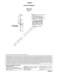 MUR220RL Datasheet Page 5