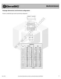 MUR2X030A02 Datasheet Page 3