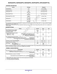 MURF550PFG Datasheet Page 2