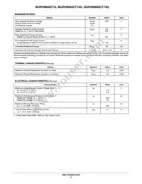 MURHB840CT Datasheet Page 2