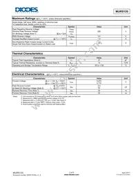 MURS120-13-F Datasheet Page 2