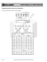 MURTA60040R Datasheet Page 3