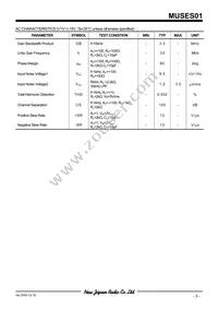 MUSES01 Datasheet Page 3