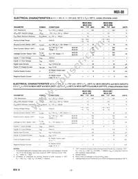 MUX08FS-REEL Datasheet Page 4