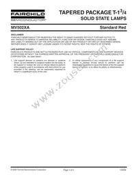 MV5024A Datasheet Page 4