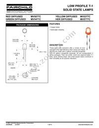 MV5777C Datasheet Cover