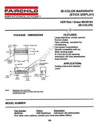 MV59164 Datasheet Cover