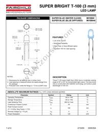 MV5B640 Datasheet Cover