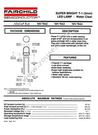 MV7044 Datasheet Cover