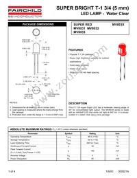 MV8032 Datasheet Cover