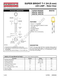 MV8705 Datasheet Cover