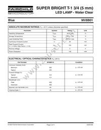 MV8B01 Datasheet Page 2