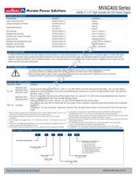 MVAC400-12AFT Datasheet Page 3