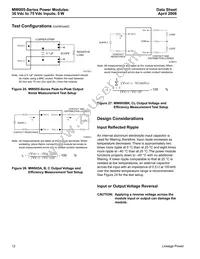 MW005C Datasheet Page 12