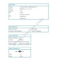 MW1224-760-NC-BK Datasheet Page 3