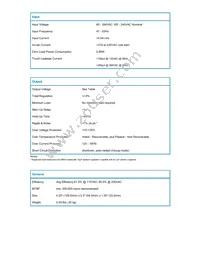 MW2424-760-NC-BK Datasheet Page 2