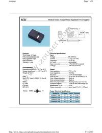 MW4024-760-NC-BK Datasheet Cover