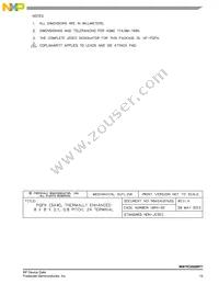 MW7IC2020NT1 Datasheet Page 15
