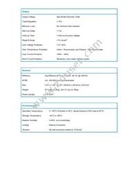 MWA030005B-10A Datasheet Page 2